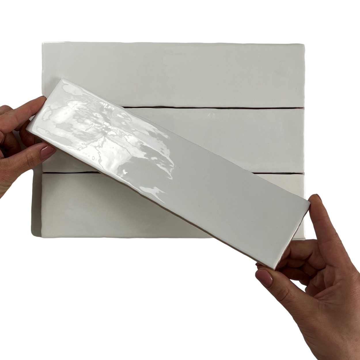 Cifre Ceramica Colonial Wandtegel White glans 7.5x30cm